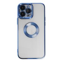 Newface iPhone 13 Pro Max Kılıf Slot Silikon - Mavi