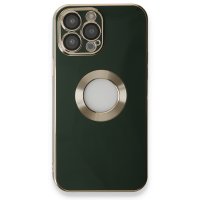 Newface iPhone 13 Pro Max Kılıf Store Silikon - Yeşil