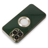 Newface iPhone 13 Pro Max Kılıf Store Silikon - Yeşil