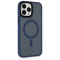 Newface iPhone 13 Pro Max Kılıf Trex Magneticsafe Kapak - Lacivert