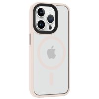 Newface iPhone 13 Pro Max Kılıf Trex Magneticsafe Kapak - Pudra
