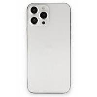 Newface iPhone 13 Pro Max Metal Kamera Lens - Gümüş