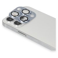 Newface iPhone 13 Pro Pers Alüminyum Kamera Lens - Sierra Blue