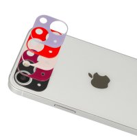 Newface iPhone 13 Mini Rainbow Kamera Lens Koruma Cam - Siyah