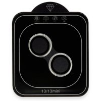 Newface iPhone 13 Valdez Metal Kamera Lens - Gümüş