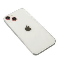 Newface iPhone 14 Diamond Kamera Lens - Kırmızı