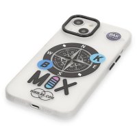 Newface iPhone 14 Kılıf Apollo Magneticsafe Desenli Kapak - Apollo Şeffaf - 3
