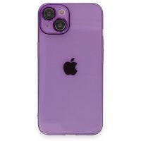Newface iPhone 14 Kılıf Armada Lensli Kapak - Derin Mor