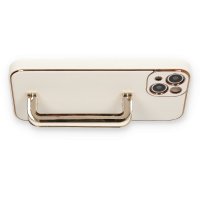 Newface iPhone 14 Kılıf Coco Elit Kapak - Beyaz