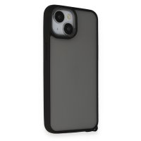 Newface iPhone 14 Kılıf Elegant Kapak - Siyah