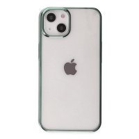 Newface iPhone 14 Kılıf Element Silikon - Yeşil