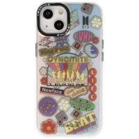 Newface iPhone 14 Kılıf Estoril Desenli Kapak - Estoril - 14