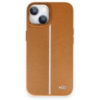 HDD iPhone 14 Kılıf HBC-155 Lizbon Kapak - Kahverengi