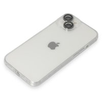 Newface iPhone 14 Kılıf Luko Lens Silikon - Siyah