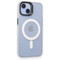 Joko iPhone 14 Kılıf Mateks Magsafe Kapak - Beyaz