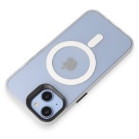 Joko iPhone 14 Kılıf Mateks Magsafe Kapak - Beyaz