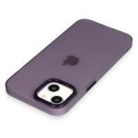 Newface iPhone 14 Kılıf Modos Metal Kapak - Derin Mor