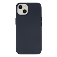 Newface iPhone 14 Kılıf Nano içi Kadife Silikon - Lacivert