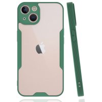 Newface iPhone 14 Kılıf Platin Silikon - Yeşil
