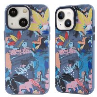 Newface iPhone 14 Kılıf Prada Desenli Kapak - Prada Pembe - 1