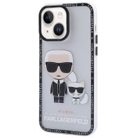 Newface iPhone 14 Kılıf Prada Desenli Kapak - Prada Şeffaf - 1