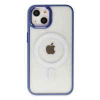 Newface iPhone 14 Kılıf Room Magneticsafe Silikon - Sierra Blue