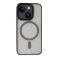 Newface iPhone 14 Kılıf Trex Magneticsafe Kapak - Gri