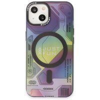 Newface iPhone 14 Kılıf Venüs Magneticsafe Desenli Kapak - Venüs - 2