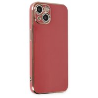 Newface iPhone 14 Kılıf Volet Silikon - Kırmızı