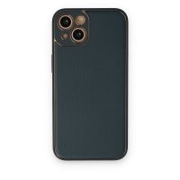 Newface iPhone 14 Plus Kılıf Coco Deri Silikon Kapak - Yeşil