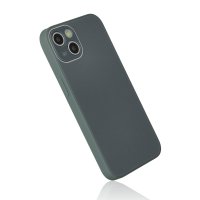 Newface iPhone 14 Plus Kılıf Glass Kapak - Koyu Yeşil