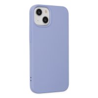Newface iPhone 14 Plus Kılıf Nano içi Kadife Silikon - Lila