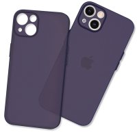 Newface iPhone 14 Plus Kılıf Puma Silikon - Koyu Mor