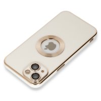 Newface iPhone 14 Plus Kılıf Store Silikon - Beyaz