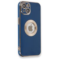 Newface iPhone 14 Plus Kılıf Store Silikon - Mavi