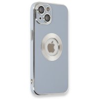 Newface iPhone 14 Plus Kılıf Store Silikon - Sierra Blue