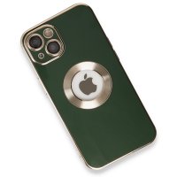 Newface iPhone 14 Plus Kılıf Store Silikon - Yeşil
