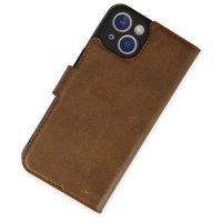 Newface iPhone 14 Plus Kılıf Trend S Plus Kapaklı Kılıf - Taba