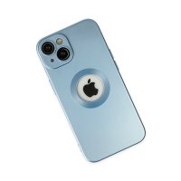 Newface iPhone 14 Plus Kılıf Vamos Lens Silikon - Mavi