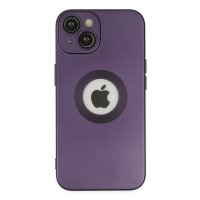 Newface iPhone 14 Plus Kılıf Vamos Lens Silikon - Mor