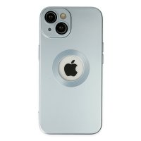 Newface iPhone 14 Plus Kılıf Vamos Lens Silikon - Sierra Blue