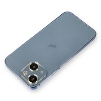 Newface iPhone 14 Plus Metal Kamera Lens Koruma Cam - Açık Yeşil
