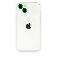 Newface iPhone 14 Plus Metal Kamera Lens - Koyu Yeşil