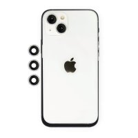 Newface iPhone 14 Plus Shine Kamera Lens - Gümüş