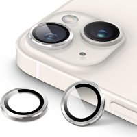 Newface iPhone 14 Plus Valdez Metal Kamera Lens - Gümüş