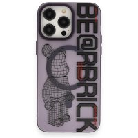 Newface iPhone 14 Pro Kılıf Apollo Magneticsafe Desenli Kapak - Apollo Mor - 4