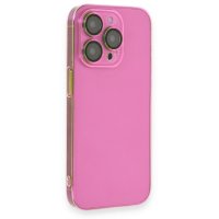 Newface iPhone 14 Pro Kılıf Armada Lensli Kapak - Pembe