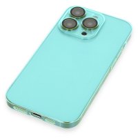 Newface iPhone 14 Pro Kılıf Armada Lensli Kapak - Yeşil