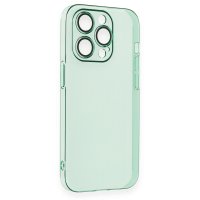 Newface iPhone 14 Pro Kılıf Armada Lensli Kapak - Yeşil