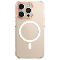 Newface iPhone 14 Pro Kılıf Blueo Anti Drop Magsafe Kapak - Turuncu